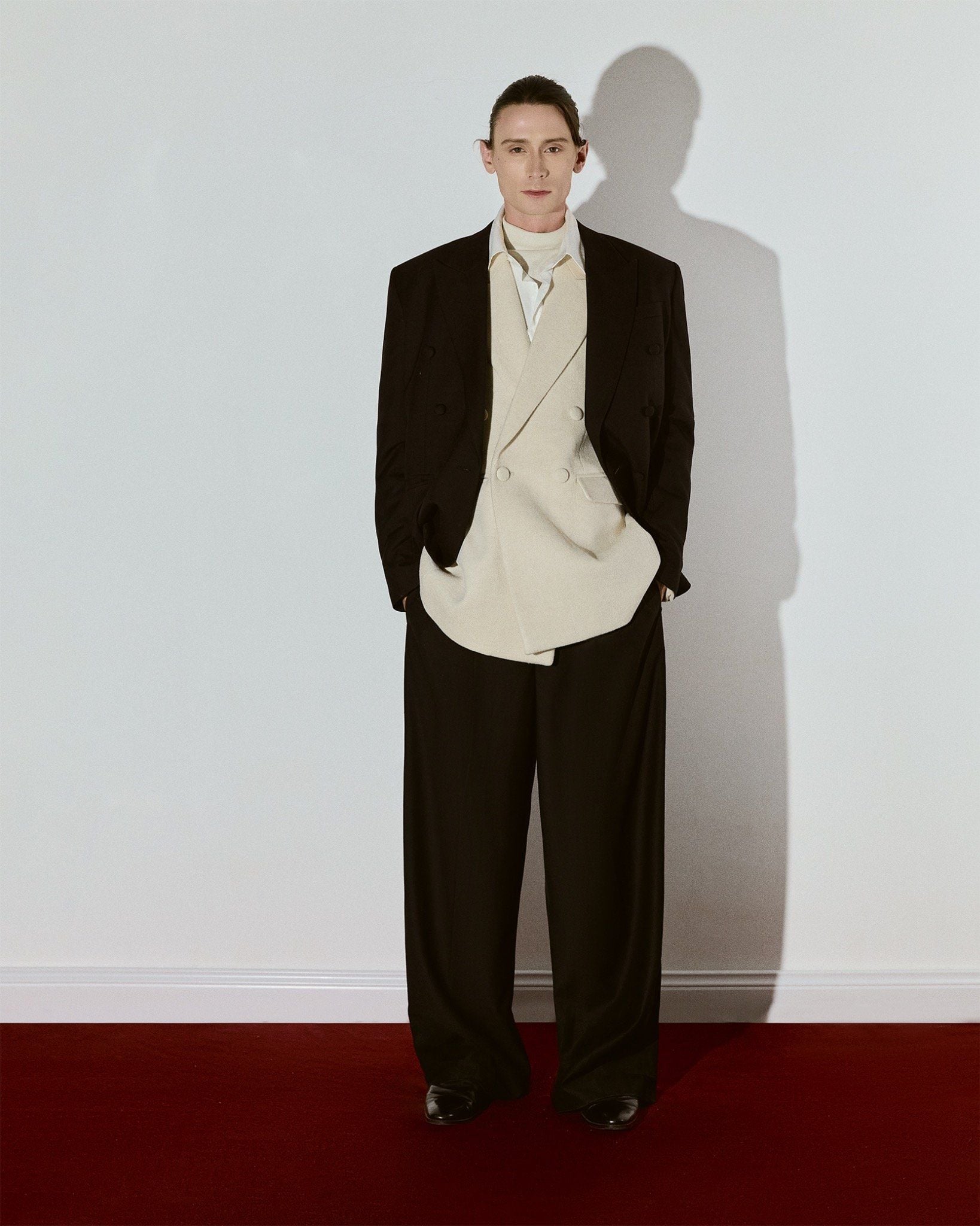  WOOL DOUBLE BREAST JACKET 