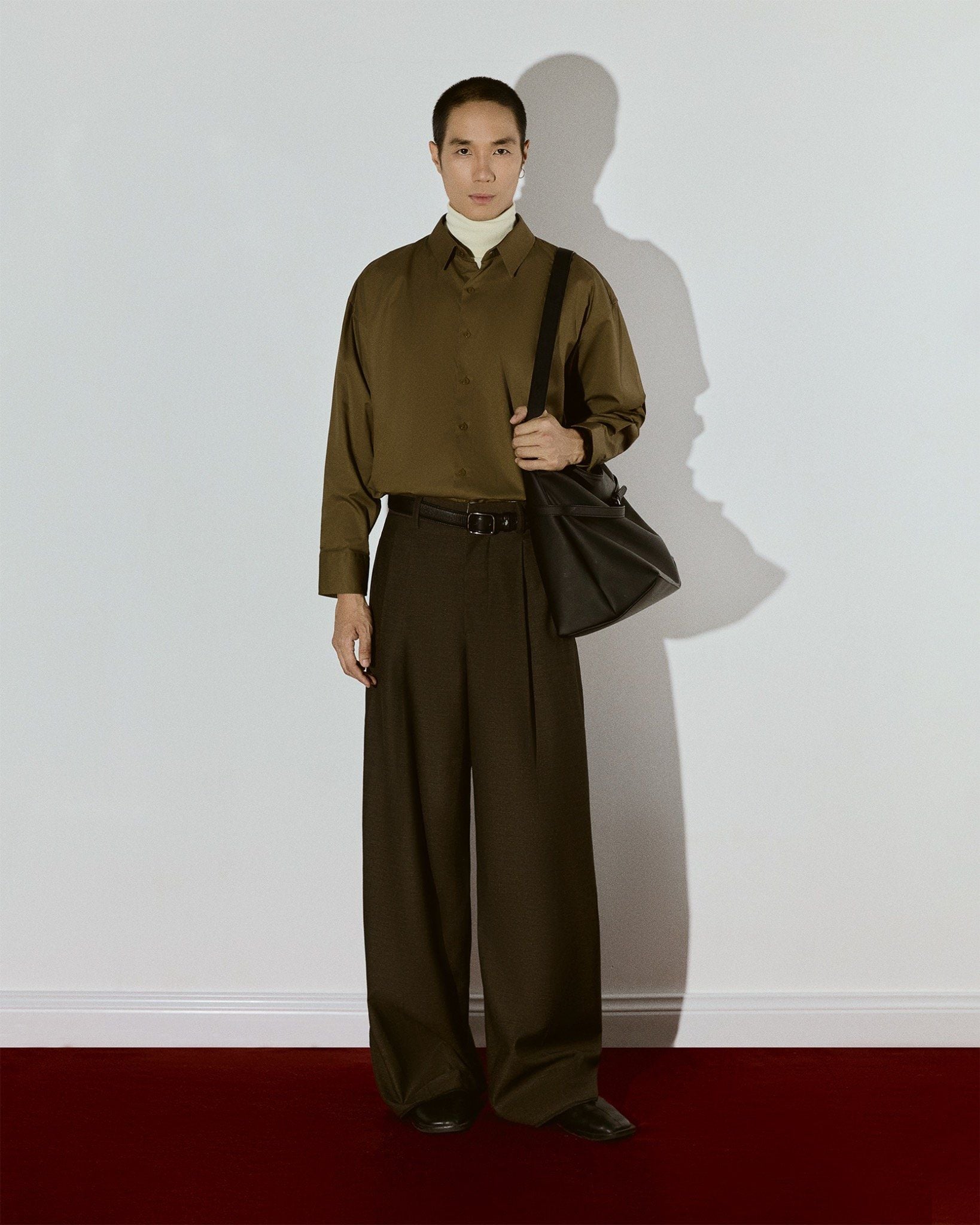  MOSS OVERSIZED POPLIN SHIRT 