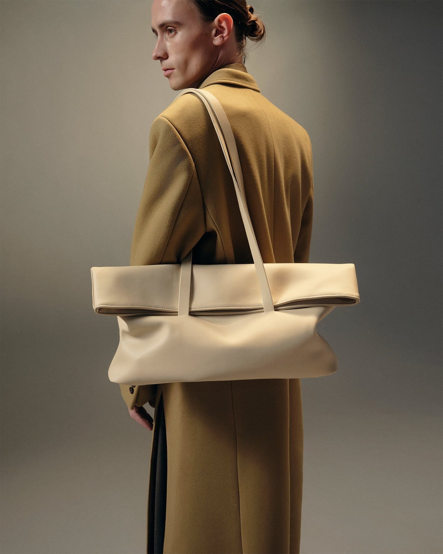  BEIGE WRAP BAG 
