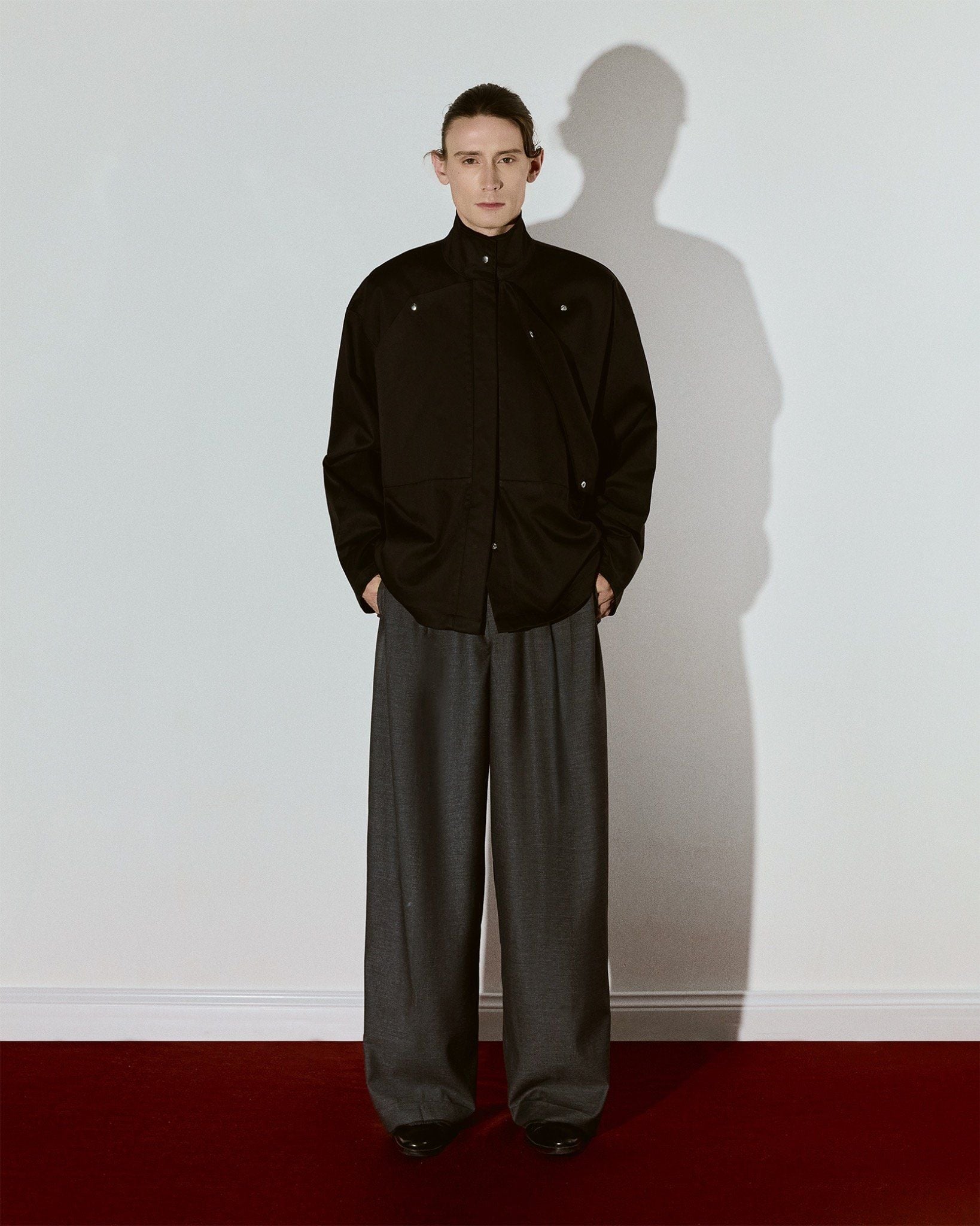  BLACK AN NAM RELAXED JACKET 