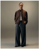  CHOCOLATE FAUX SUEDE JACKET 