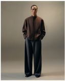  CHOCOLATE FAUX SUEDE JACKET 