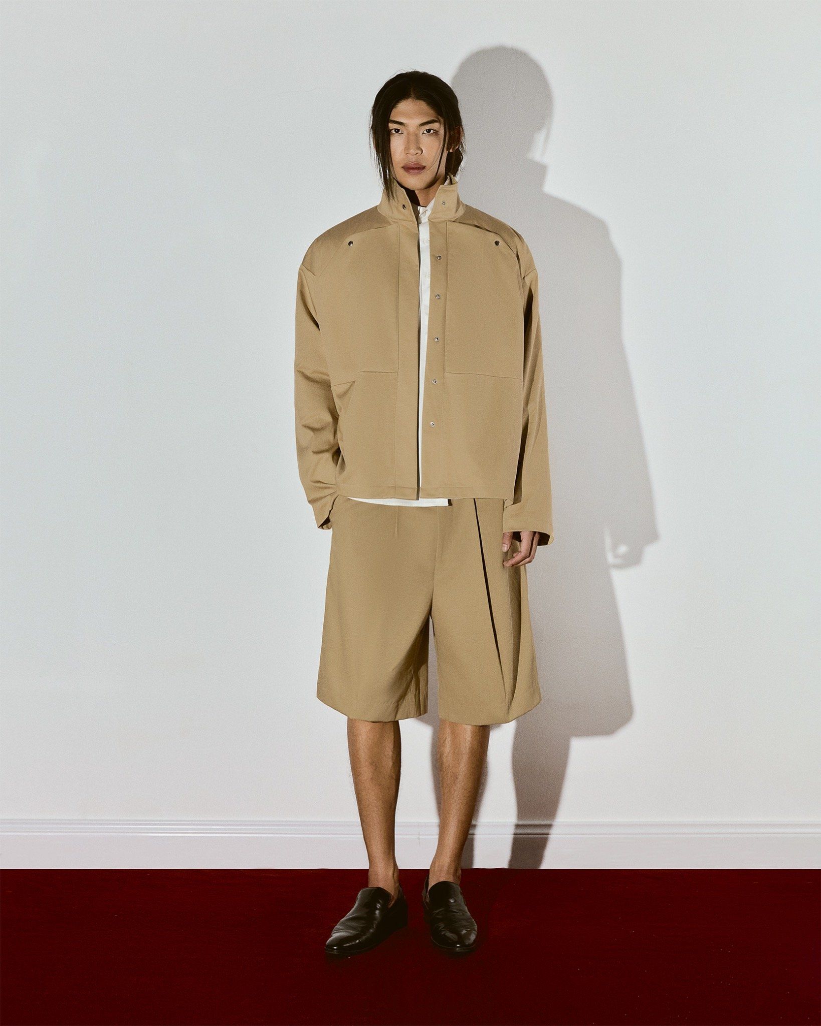  BEIGE AN NAM RELAXED JACKET 