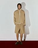  BEIGE ARCH BERMUDA SHORTS 