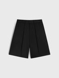  BLACK ARCH BERMUDA SHORTS 