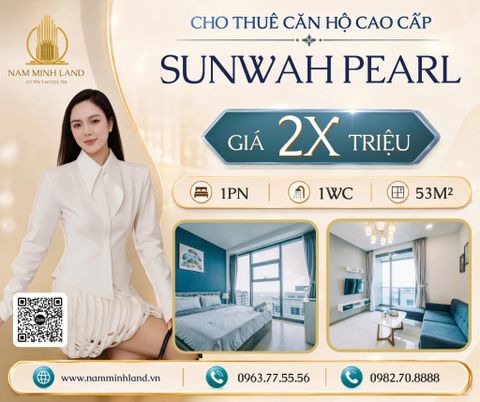  Cho thuê căn hộ Sunwah Pearl 1PN- nhà sẵn sàng vào ở – giá thuê tốt 