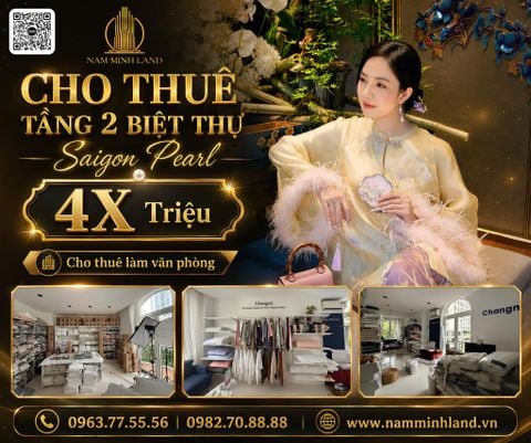  Cho thuê mặt bằng tại Villa Saigon Pearl - Giá tốt, hàng hiếm, thuê ngay !! 