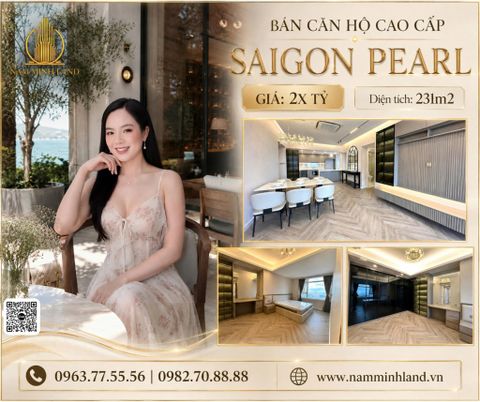  Bán 2 căn hộ liền kề, có thể đập thông tại Saigon Pearl - 231m2 - Không gian sống hiện đại 