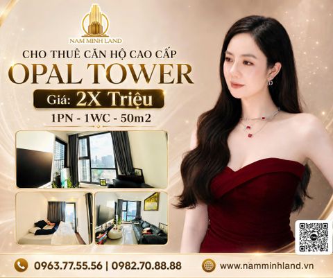  Cho thuê căn hộ Opal Tower 1PN - View nhìn biểu tượng SG, giá tốt trong khu vực 