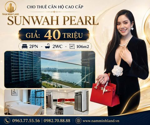  Cho thuê căn hộ Sunwah Pearl 2 phòng ngủ - Căn hộ sang trọng 