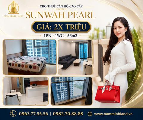  Cho thuê căn hộ Sunwah Pearl 1PN- nhà sẵn sàng vào ở – giá thuê tốt 