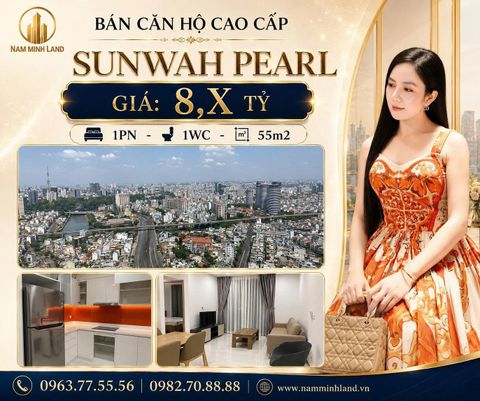  Bán căn hộ Sunwah Pearl 1 phòng ngủ 55m2 - View thoáng đãng ngắm nhìn Quận 1 