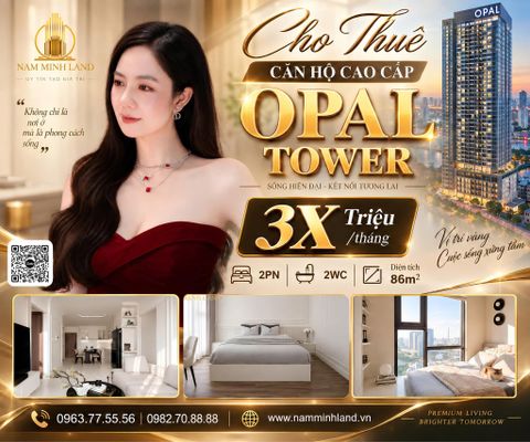  Opal Tower- Cho thuê căn hộ 2 phòng ngủ - Một bước ra phố, một bước về nhà 