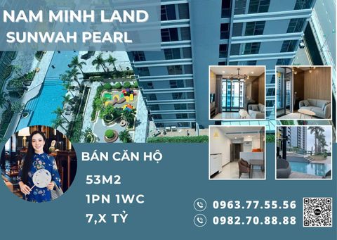  Bán căn hộ Sunwah Pearl 1 phòng ngủ 53m2, Trục WH-09- View pháo hoa, Bitexco 