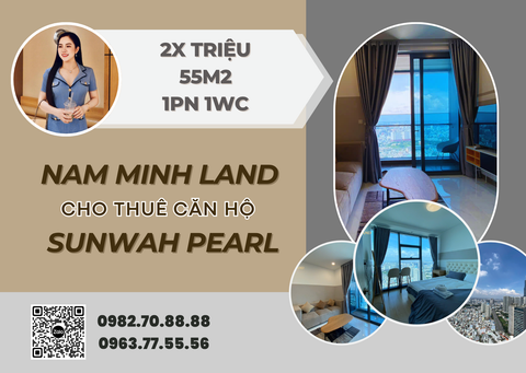  Cho thuê căn hộ Sunwah Pearl 1 phòng ngủ 53m2- View city chill chill, nội thất sang trọng 