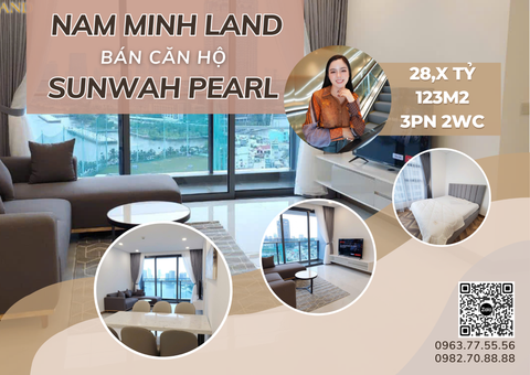  Bán căn hộ Sunwah Pearl 3 phòng ngủ 123m2 Trục SH-09 - Căn hộ view cực xịn xò, nhìn trọn vẹn quận 1 