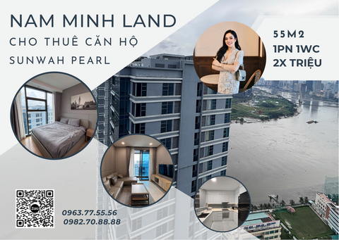  Cho thuê căn hộ Sunwah Pearl 1 phòng ngủ 55m2 - Nội thất cực đẹp, sang trọng và hiện đại 