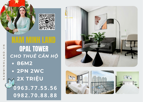  Cho thuê căn hộ Opal Saigon Pearl 2 phòng ngủ 86m2- Nhà mới bao đẳng cấp 