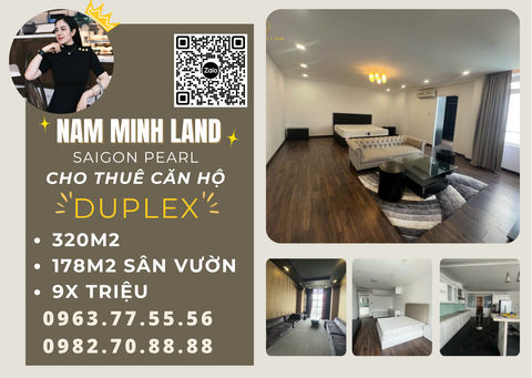  Cho thuê căn hộ Duplex Saigon Pearl- Nhà đẹp, đẳng cấp Duplex 
