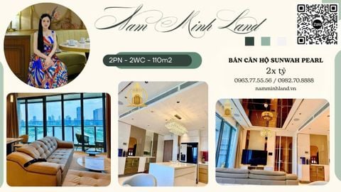  Bán căn hộ Sunwah Pearl 2 phòng ngủ 110m2- Căn hộ xinh xắn 