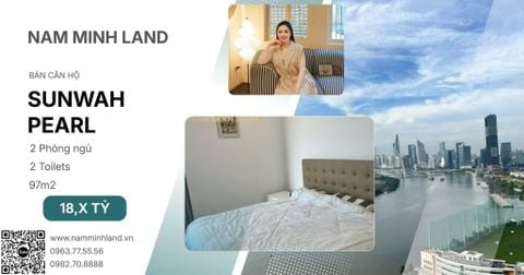  Bán căn hộ Sunwah Pearl 2 phòng ngủ 97m2- Căn hộ xinh xắn 