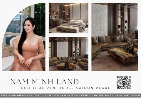  Saigon Pearl - Cho thuê Penthouse căn hộ 4 phòng ngủ giá tốt 