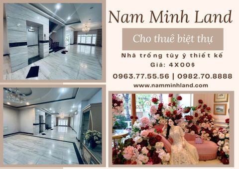  Saigon Pearl - Cho thuê Biệt thự - Villa Saigon Pearl View Đẹp – Không gian riêng tư tuyệt đối 