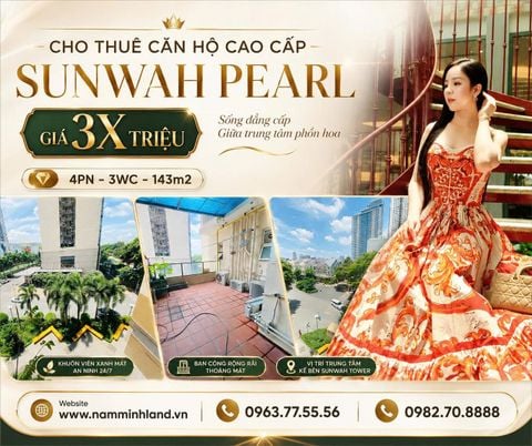  Saigon Pearl - Cho thuê căn hộ 4 phòng ngủ giá tốt 