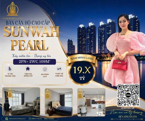  Bán căn hộ Sunwah Pearl 2 phòng ngủ +1 109m2, trục GH-05 - Chạm đến chuẩn sống sang giữa phố thị 