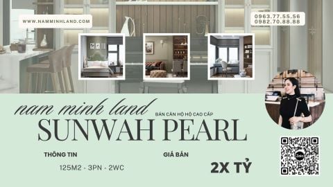  Bán căn hộ Sunwah Pearl 3 phòng ngủ 125m2- Nhà đẹp, nội thất cực xịn 