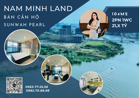  Bán căn hộ Sunwah Pearl 2 phòng ngủ+1 104m2, trục GH-09- View trực diện quận 1, nhà đẹp đang chờ bạn sở hữu 