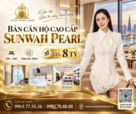  Sunwah Pearl - Bán căn hộ 1 phòng ngủ 55m2, Giá tốt nhất thị trường 