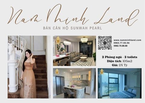  Bán căn hộ Sunwah Pearl 2 phòng ngủ 110m2 - Tầm nhìn Quận Một tuyệt đẹp 