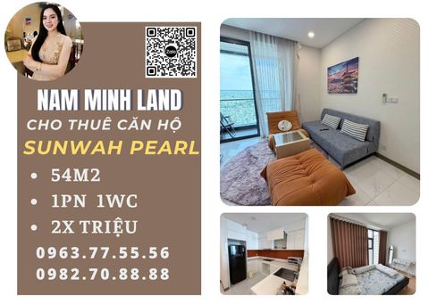  Sunwah Pearl - Cho thuê căn hộ 1 phòng ngủ, Tầng cao view trọn thành phố siêu đẹp - Giá 25 triệu 