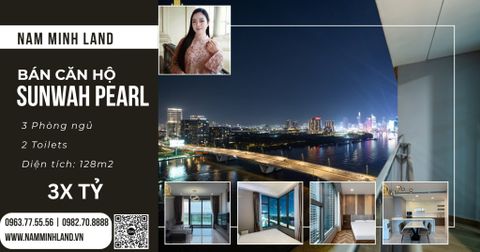  Bán căn hộ Sunwah Pearl 3 phòng ngủ 128m2 - Căn hộ view sông ngắm trọn pháo hoa rực rỡ 