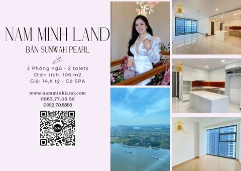  Bán căn hộ 2PN Sunwah Pearl, Silver House 04 - Tầng cao Silver House có suất SPA 