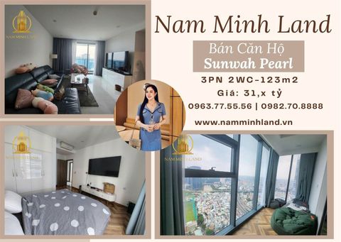  Bán căn hộ Sunwah Pearl 3 Phòng ngủ 123m2 - Diện tích lớn, view thành phố ngắm trọn sông Sài Gòn 