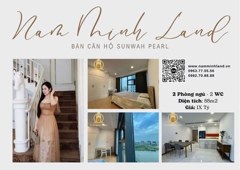  Bán căn hộ Sunwah Pearl 2 Phòng ngủ 88m2 - Tầm nhìn bao trọn sông Sài Gòn 