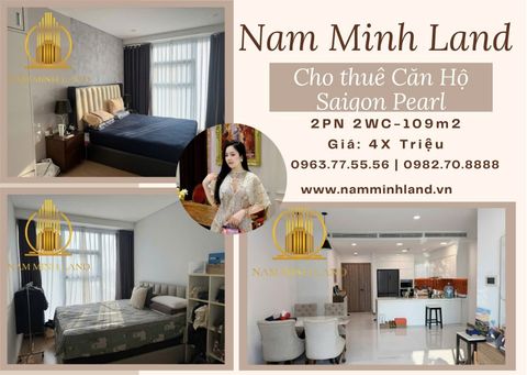  Cho thuê căn hộ Sunwah Pearl 2PN, tầng trung, view biệt thự cực thoáng mát và riêng tư 