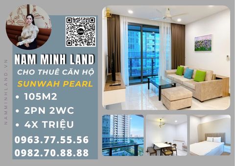  Cho thuê căn hộ Sunwah Pearl 2 phòng ngủ 105m2 - Nhà đủ nội thất, giá tốt vào ngay 