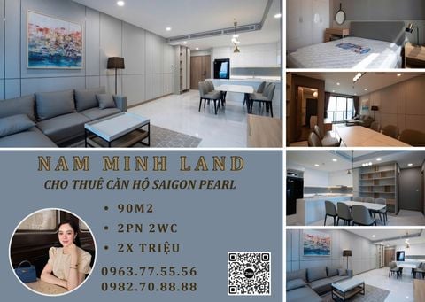  Bán căn hộ Sunwah Pearl 1PN+ 79m2, view sông thoáng mát, layout có một không hai 