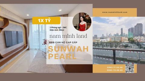  Bán căn hộ 2 phòng ngủ Sunwah Pearl 97m2- Căn hộ view trực diện quận 1, view tỷ đô 