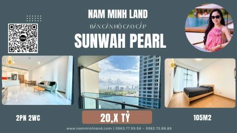  Bán căn hộ Sunwah Pearl 2 phòng ngủ 109m2, trục GH-15 - Giá tốt nhất thị trường 