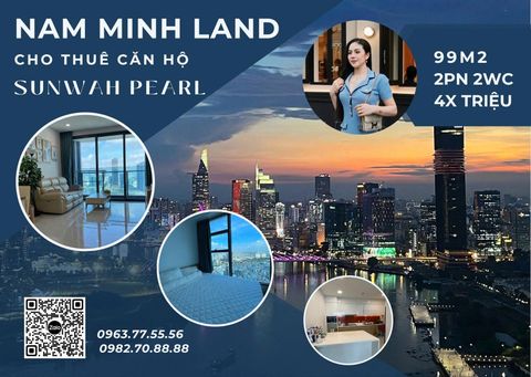  Cho thuê căn hộ Sunwah Pearl 2 phòng ngủ 99m2- View Bitexco đẹp nhất Sài Gòn 