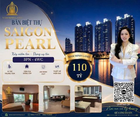  Saigon Pearl - Bán Biệt thự - Villa Saigon Pearl Chạm tới chuẩn sống thượng lưu 