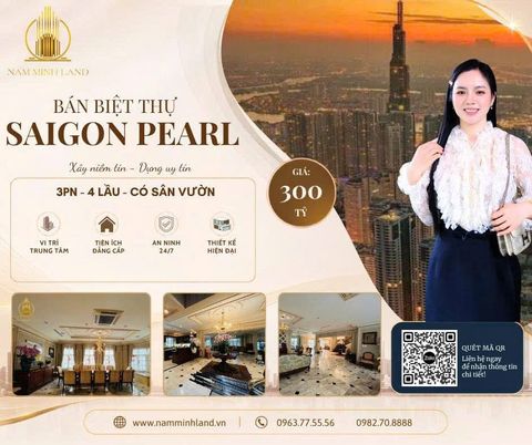  Saigon Pearl - Bán Biệt thự - Villa Saigon Pearl Chạm tới chuẩn sống thượng lưu 