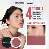Son & Má Hồng Dạng Kem Balm Dưỡng Đa Năng Arumcolor Smooth Tint Color Balm 4g
