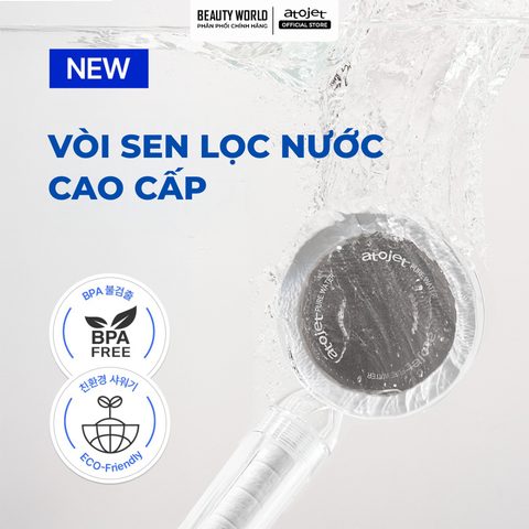 Bộ Vòi Sen Lọc Nước Atojet AJ-8200