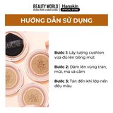 Phấn Nước Trang Điểm Hanskin Blemish Cover Conceal Cushion Semi-Matte N21(+ Lõi Refill) 11G