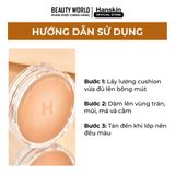 Phấn Nước Trang Điểm Hanskin Nudi-Thin Cover Cushion N01 Pure Cream